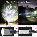 Rechargeable Ultra Bright LED Tactical Flashlights Torches